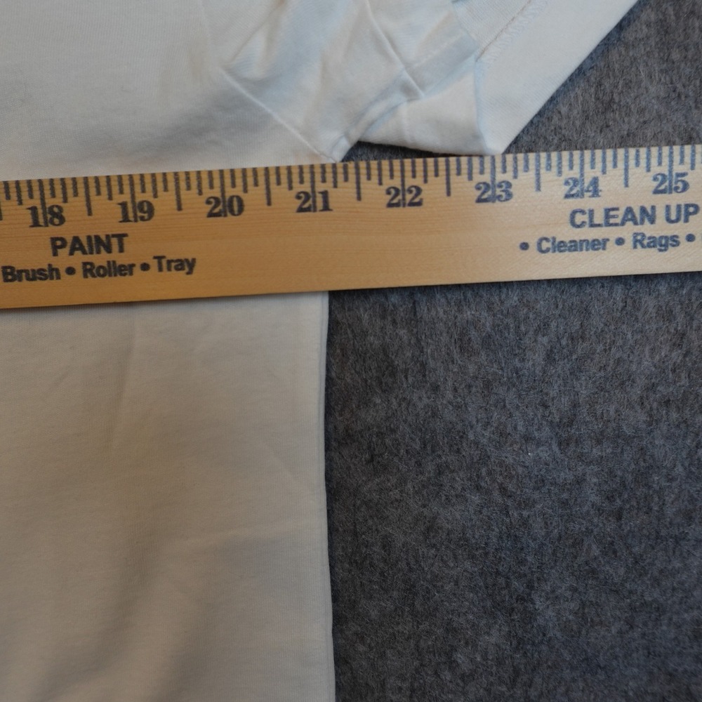 Polo Ralph Lauren Shirt Mens Medium White Bear Skiing Fair Isle Classic Cotton - Picture 9 of 10